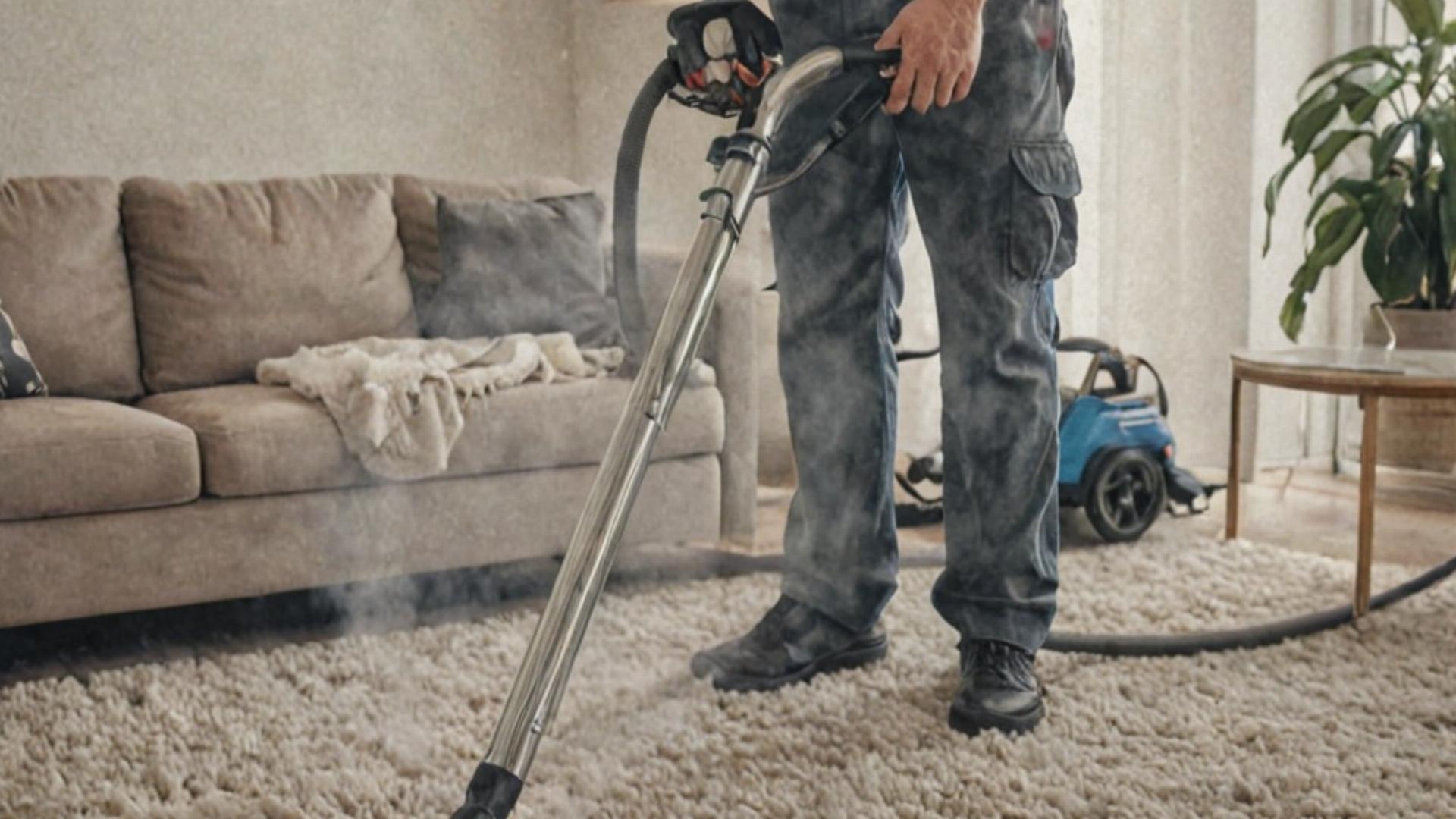 Professional carpet cleaning service