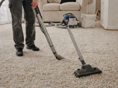 Residential carpet cleaning service